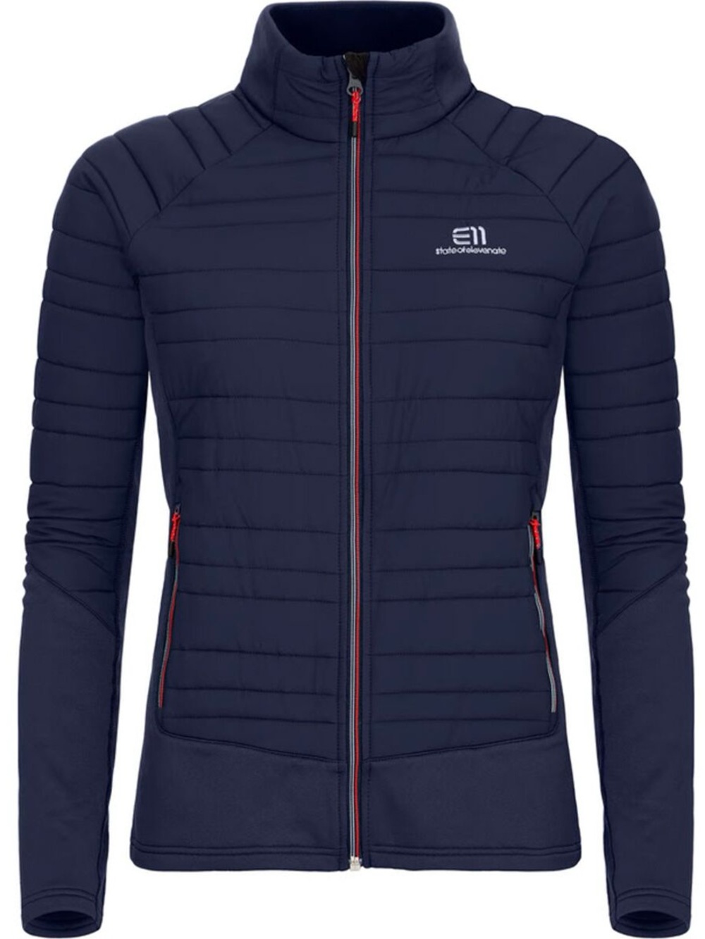 ELEVENATE Navy Performance Quilted Jacket with Zip Pockets